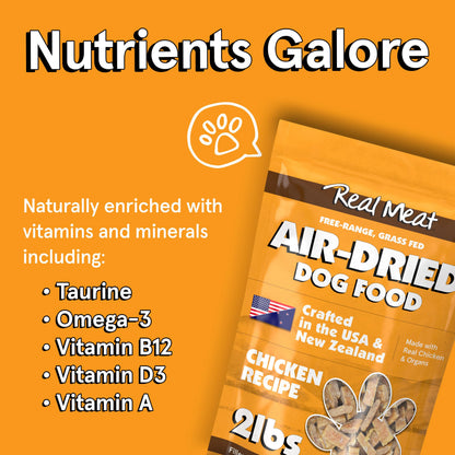 Real Meat Dog Food - Chicken Recipe - 2#