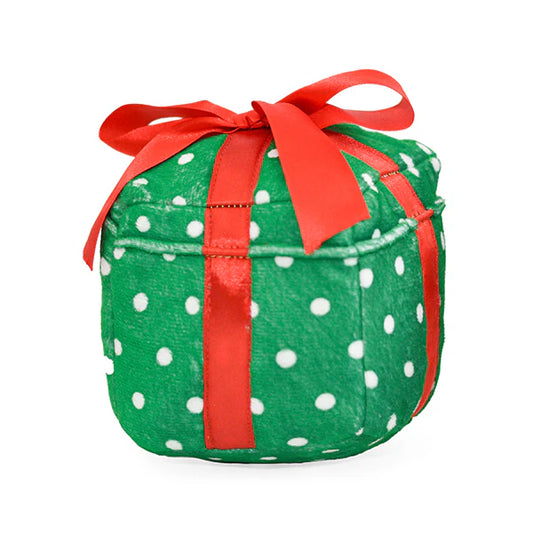 Squirrel in a Present Prickle Ball 5"