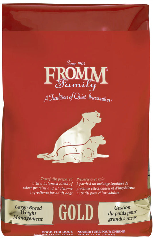 Large Breed Fromm Gold Weight Management 30#