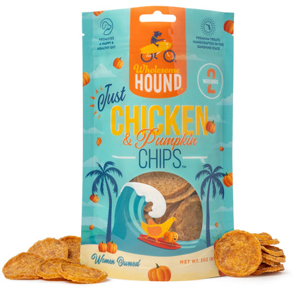 Wholesome Hound Just Chicken & Pumpkin Chips 3 oz