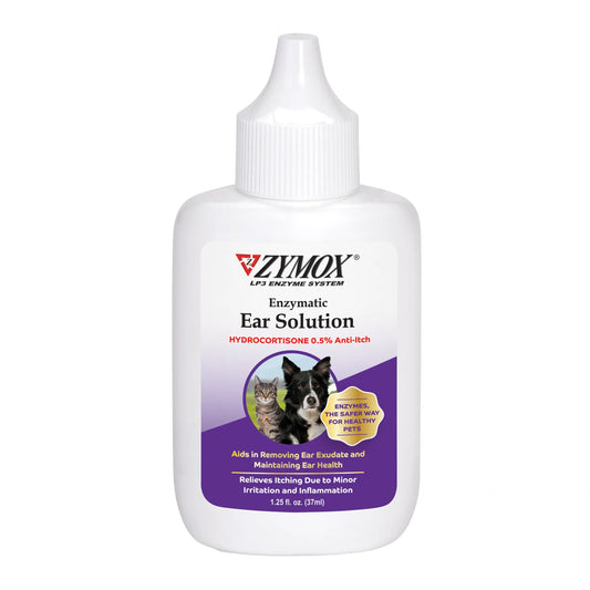 ZYMOX Enzymatic Ear Solution with 0.5% Hydrocortisone 1.25oz