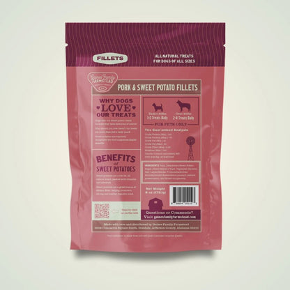 Pork & Sweet Potato Fillets 6oz | Gaines Family Farmstead