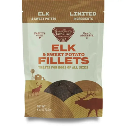Elk & Sweet Potato Fillets 6oz | Gaines Family Farmstead