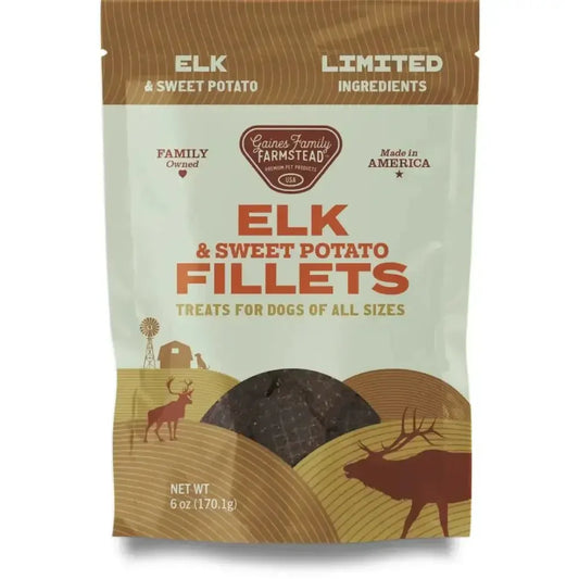 Elk & Sweet Potato Fillets 6oz | Gaines Family Farmstead