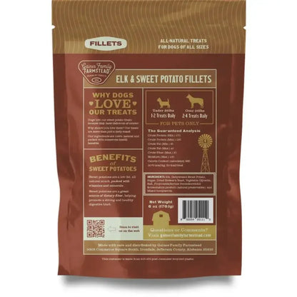 Elk & Sweet Potato Fillets 6oz | Gaines Family Farmstead