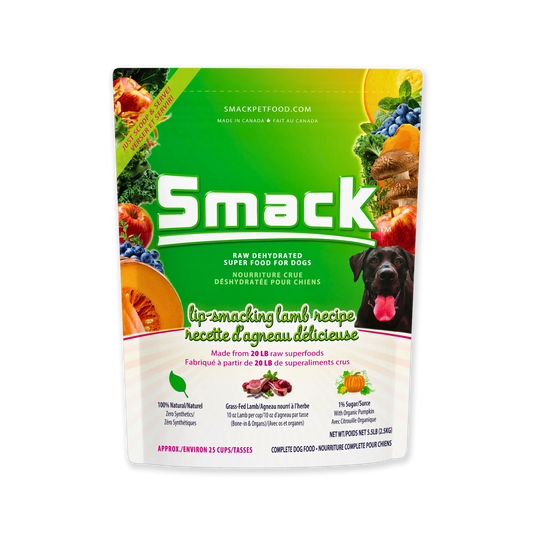Lip-Smacking Lamb Recipe Raw Dehydrated Superfood 8.8oz | Smack