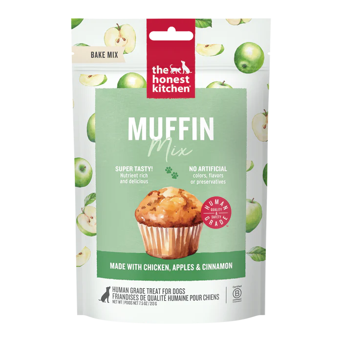 Muffin Mix made with Chicken, Apples & Cinnamon for Dogs | The Honest Kitchen