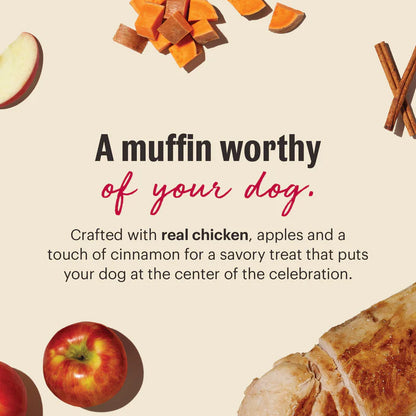 Muffin Mix made with Chicken, Apples & Cinnamon for Dogs | The Honest Kitchen
