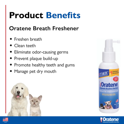 Oratene Breath Freshener 4oz | Zymox