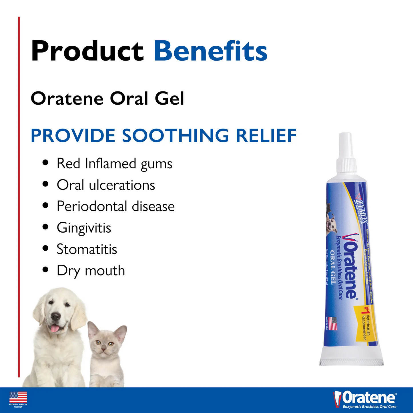 Oratene Enzymatic Brushless Oral Gel 1oz | Zymox