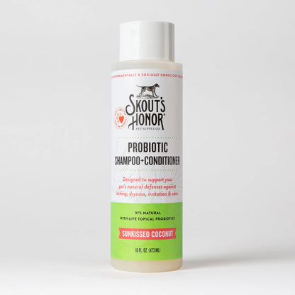Skout’s Honor Probiotic Shampoo & Conditioner 16 oz