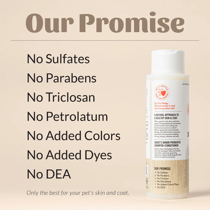 Skout’s Honor Probiotic Shampoo & Conditioner 16 oz