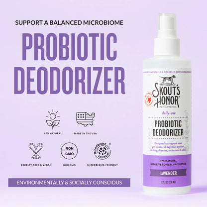 Skout’s Honor Pet Deodorizer Spray 8oz