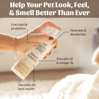 Skout’s Honor Pet Deodorizer Spray 8oz
