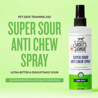 Skout’s Honor Super Sour! Anti Chew Spray 8 oz