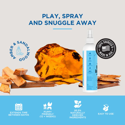 The Only Between Bath Spray Dogs Need | Natural Support