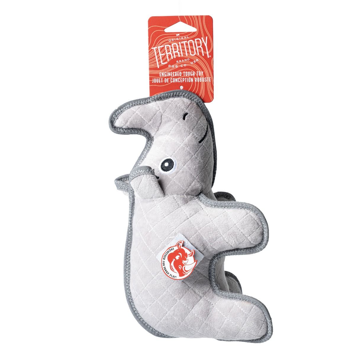 Rhino Durable Dog Plush Toy | Original Territory