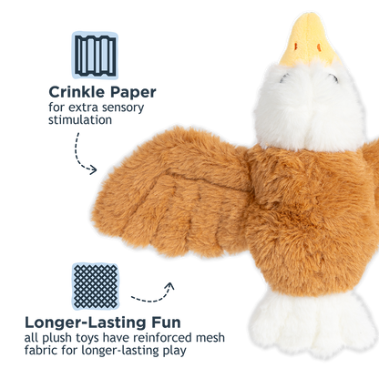 Eagle Fling & Fetch Plush Dog Toy | Tall Tails