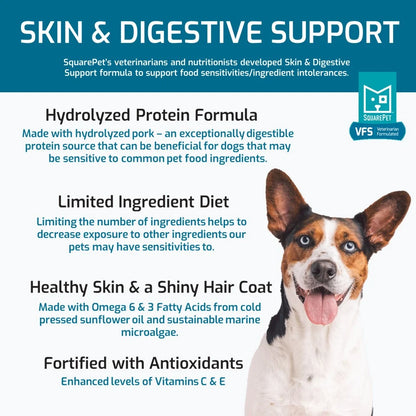VFS Skin & Digestive Support Dry Dog Food, 4.4-lb | SquarePet