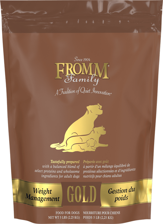 FROMM Gold Weight Management Dry Dog Food, 5lb
