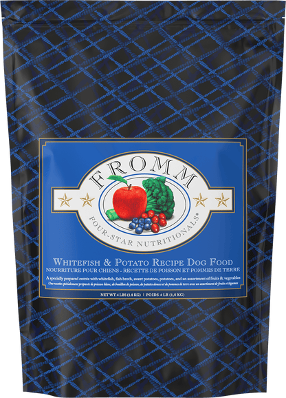 FROMM Four-Star Whitefish & Potato Recipe Dry Dog Food, 26lb