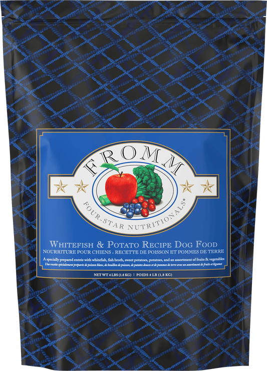 FROMM Four-Star Whitefish & Potato Recipe Dry Dog Food, 26lb