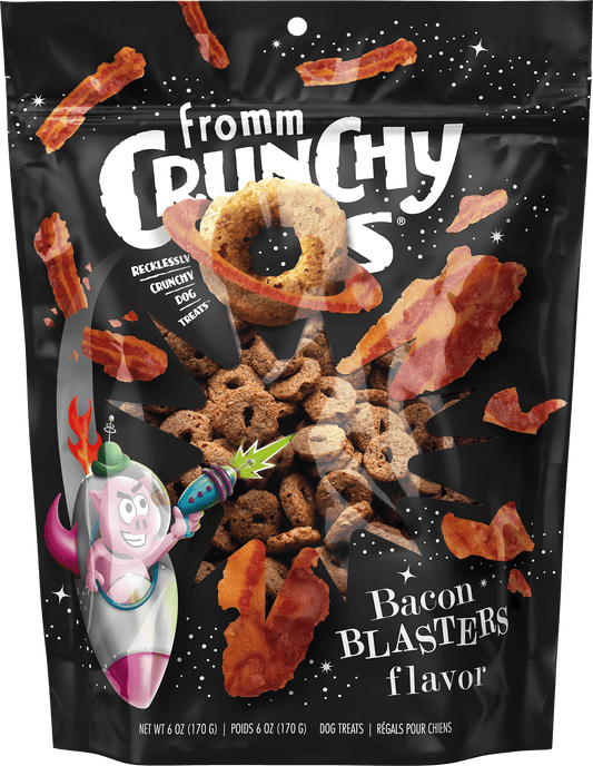 Crunchy Os Bacon Blasters Flavor Dog Treats | FROMM