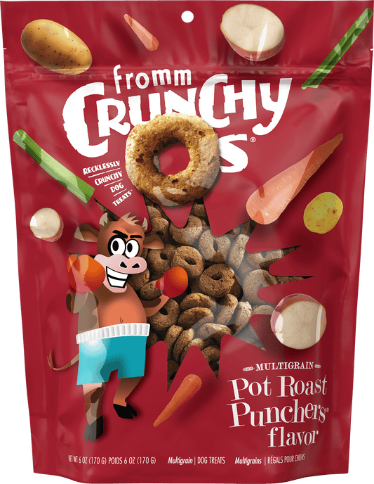 Crunchy Os Pot Roast Punchers® Flavor Dog Treats | FROMM