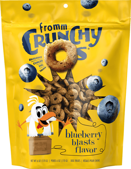 Crunchy Os Blueberry Blasts Flavor Dog Treats | FROMM