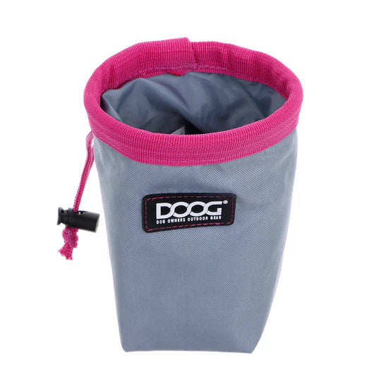 DOOG T AND T POUCH GREY/PINK SM