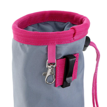 DOOG T AND T POUCH GREY/PINK SM