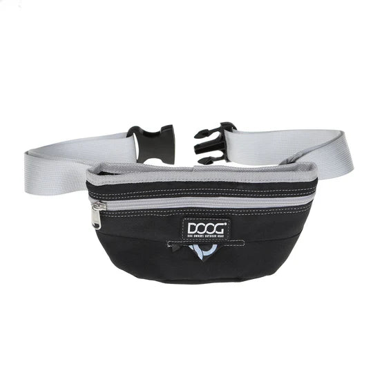 DOOG T AND T POUCH W/ MAGNETIC CLOSURE BLACK/GREY