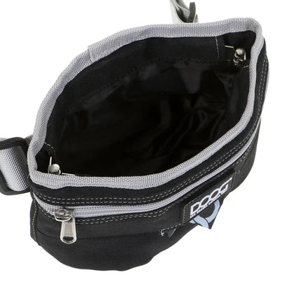 DOOG T AND T POUCH W/ MAGNETIC CLOSURE BLACK/GREY