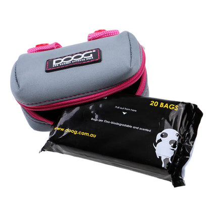 DOOG WALKIE POUCH GREY NEOPRENE
