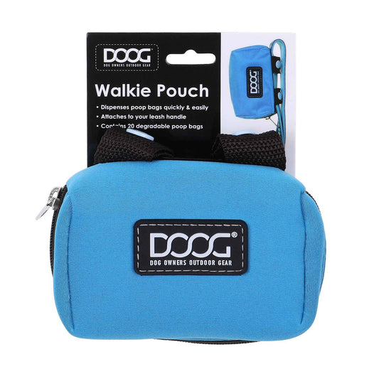 DOOG WALKIE POUCH LIGHT BLUE NEOPRENE