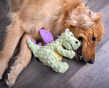 Dragons Squeaky Plush Dog Toy Large | GoDog