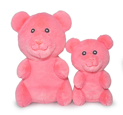 Gummy Bear Plush Dog Toy Pink 10" | ThoozyPet