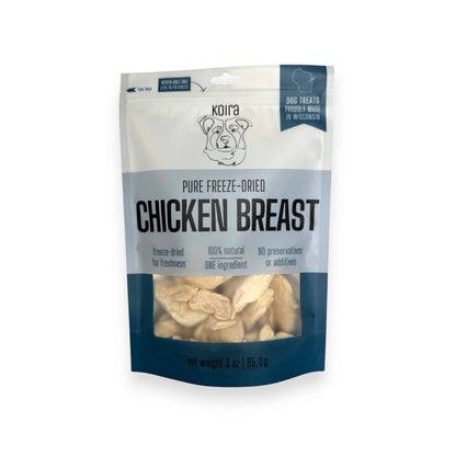 Koira Freeze- Dried Chicken Breast Dog Treats 1 oz