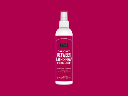 The Only Between Bath Spray Dogs Need - Cranberry & Vanilla: 8 ounce