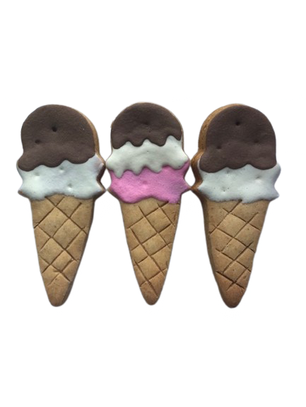 Summer Ice Cream Cones Gluten Free Dog Treats