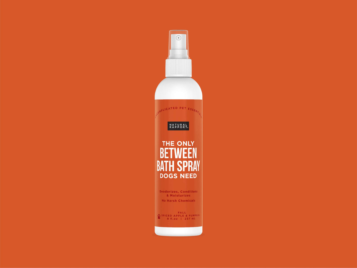 The Only Between Bath Spray Dogs Need - Apple & Pumpkin: 3 ounce