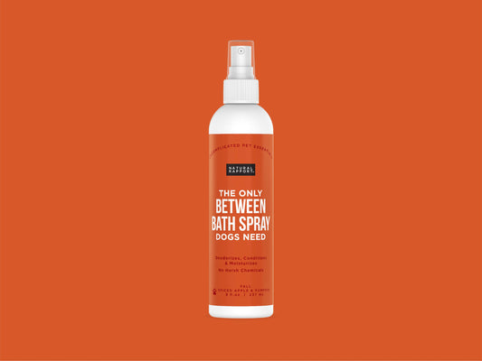 The Only Between Bath Spray Dogs Need - Apple & Pumpkin: 3 ounce