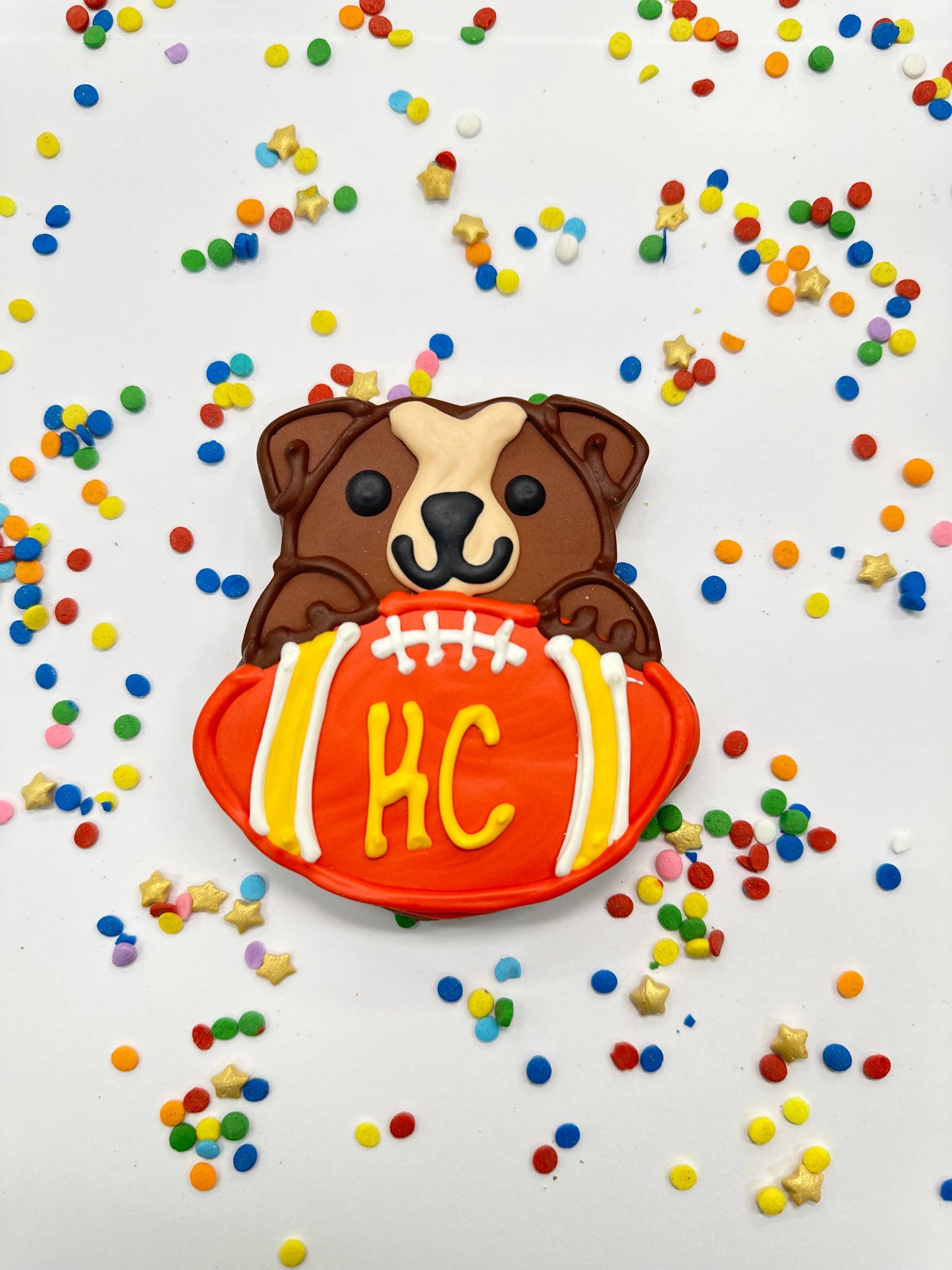 Sports Ball Buffet Cookies: Football Cookie