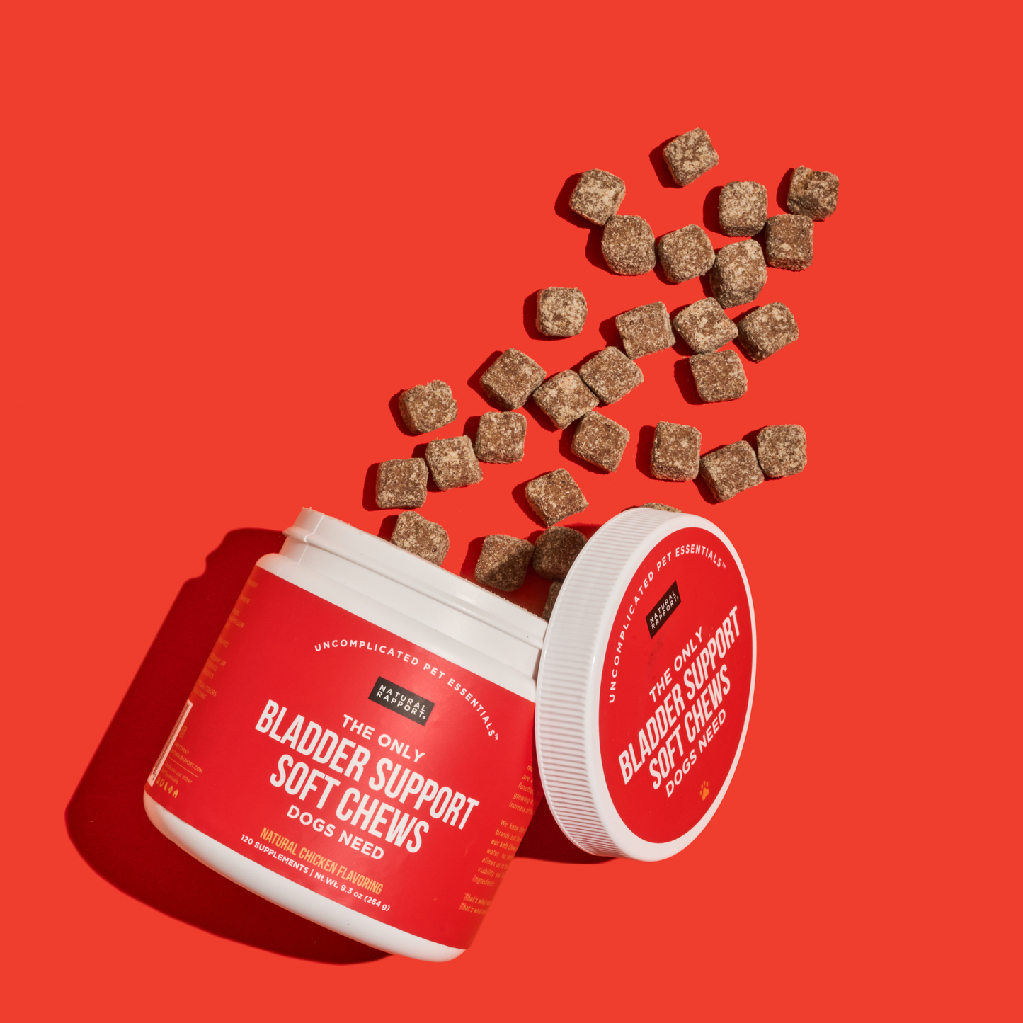 The Only Bladder Support Soft Chews Dogs Need: 120 count jar