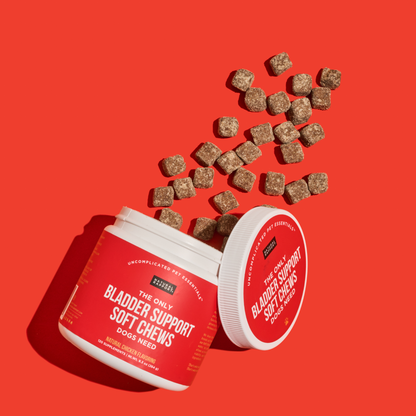 The Only Bladder Support Soft Chews Dogs Need: 120 count jar