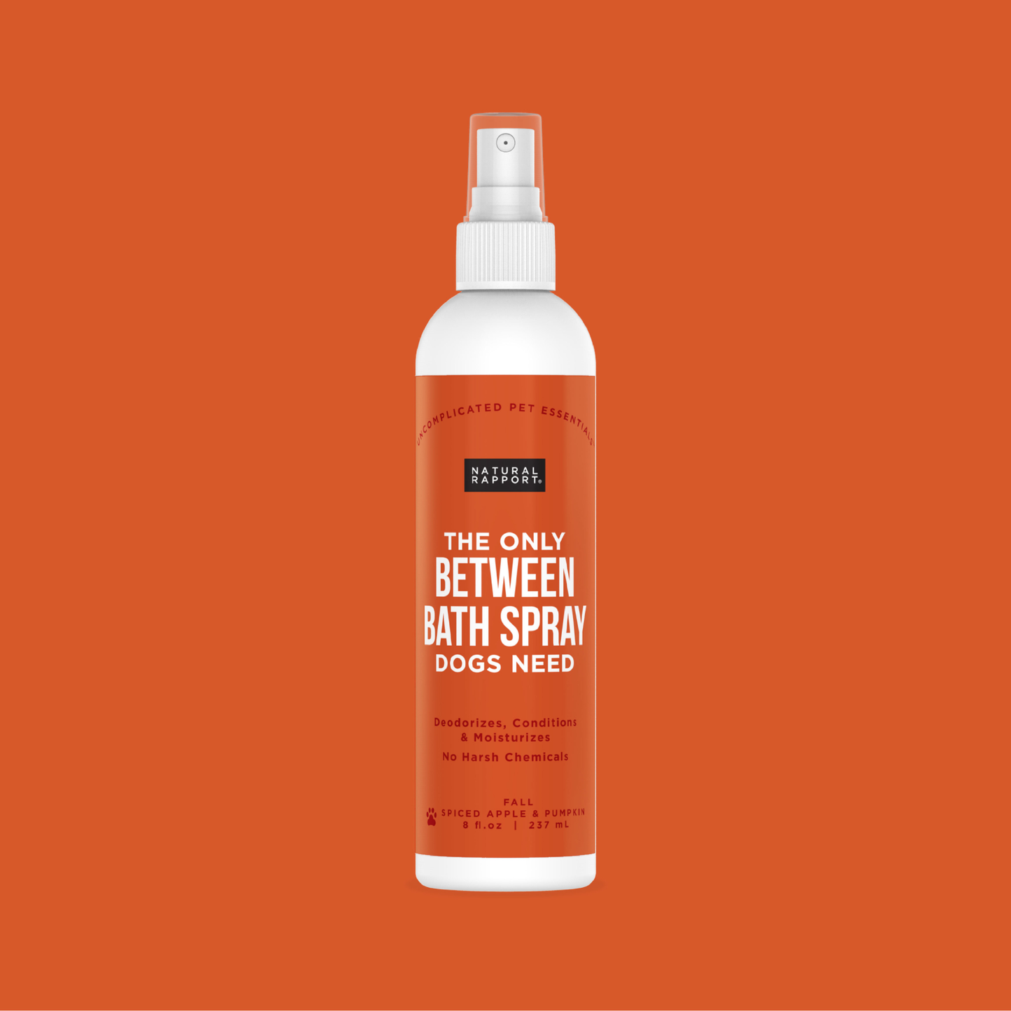 The Only Between Bath Spray Dogs Need - Apple & Pumpkin: 3 ounce
