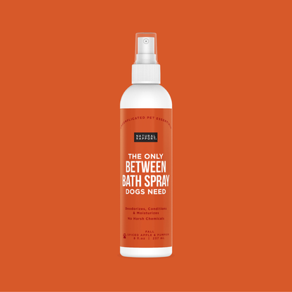 The Only Between Bath Spray Dogs Need - Apple & Pumpkin: 3 ounce