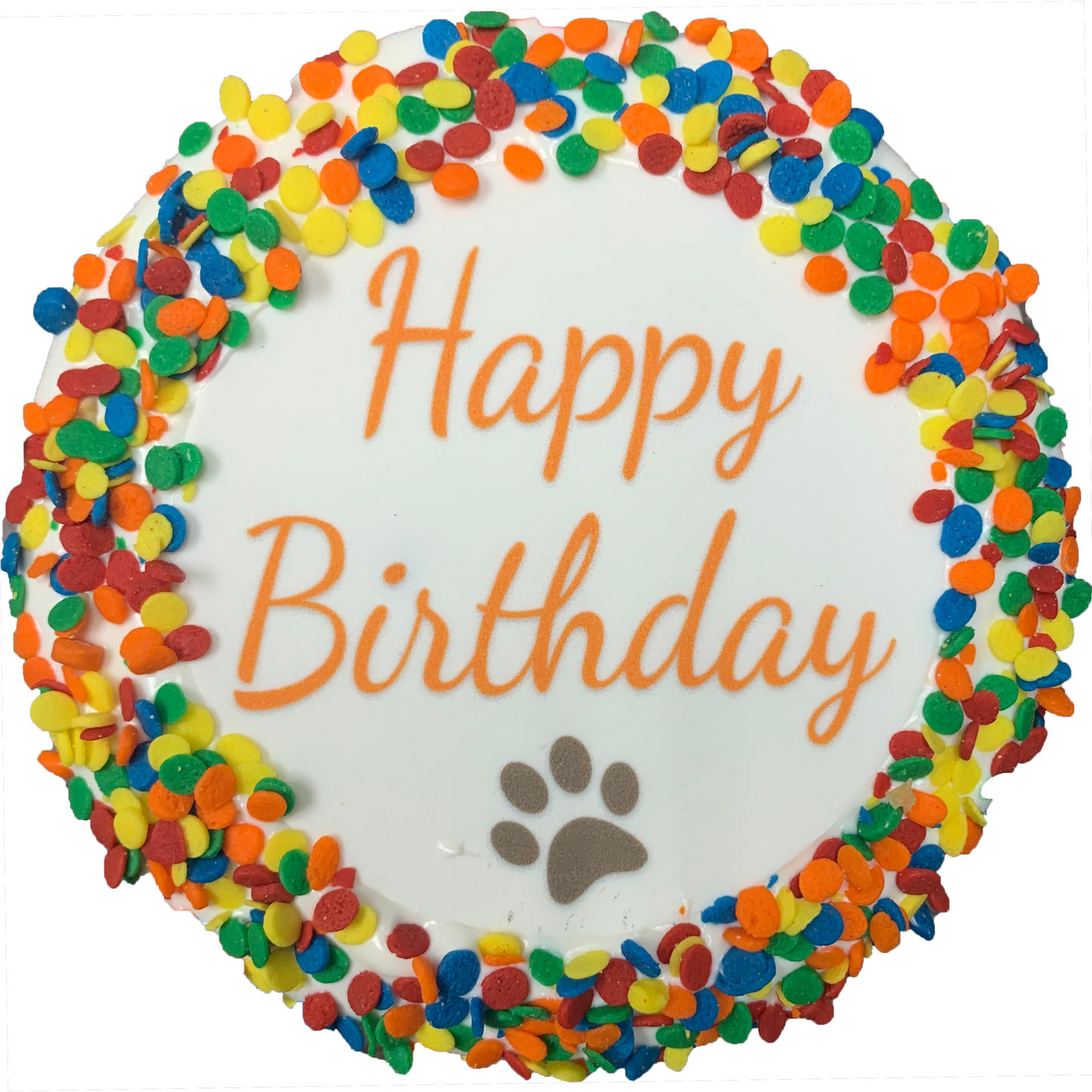 Donut Shop, Happy Birthday Cake Dog Treat