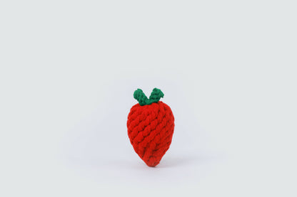Handmade Fruit and Vegetable Rope Toys, Macrame Toys: Carrots