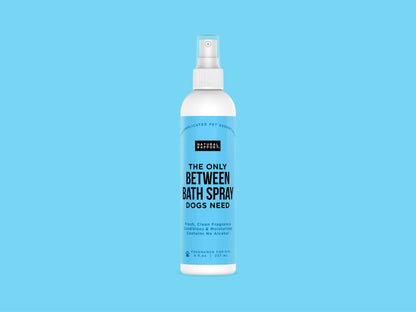 The Only Between Bath Spray Dogs Need - Amber & Sandalwood: 8 ounce